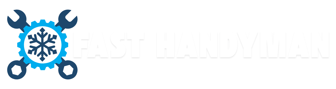 fast handyman white logo